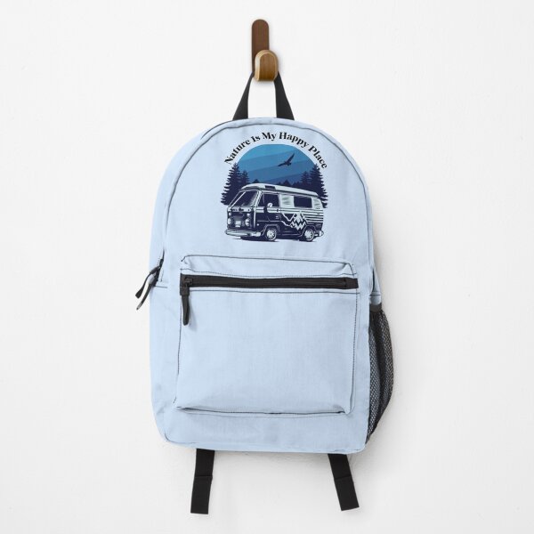 Item preview, Vintage Camper Van Mountain Adventure Nature Design designed and sold by Sachie's Studio.