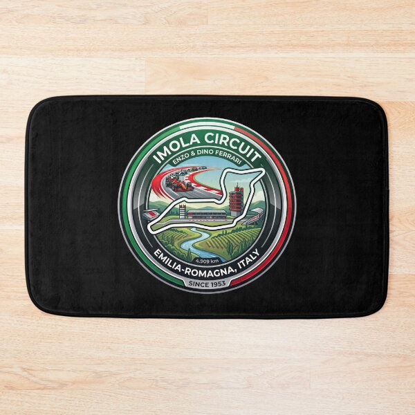 Item preview, Imola Circuit Iconic Track For Motorsport Lovers designed and sold by enzoade.