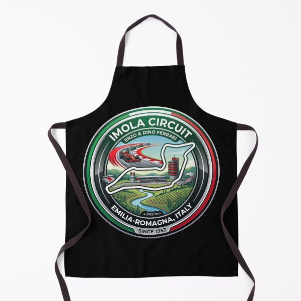 Item preview, Imola Circuit Iconic Track For Motorsport Lovers designed and sold by enzoade.