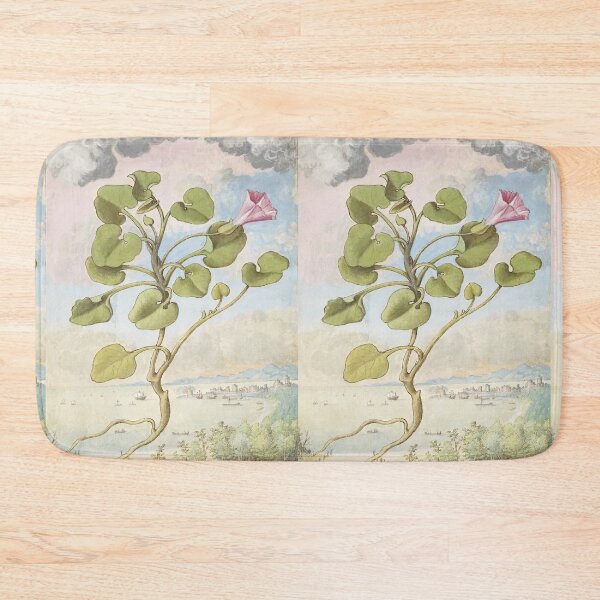 Item preview, Morning Glory Flower and Coastal Art Vintage designed and sold by galadrielland.