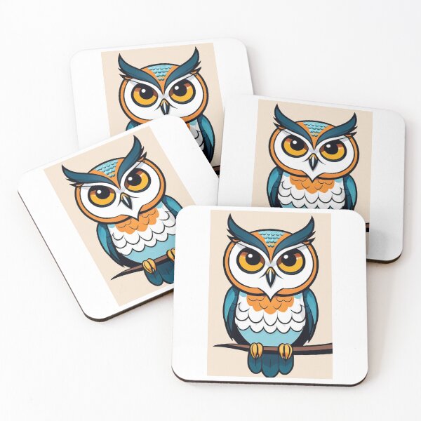 Item preview, Art - Abstract Owl, Modern Graphic Illustration designed and sold by AnimeShin.