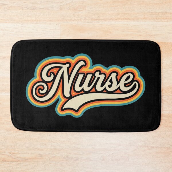 Item preview, Retro Nurse Groovy 70s Vintage Typography designed and sold by Pablo70 Store.