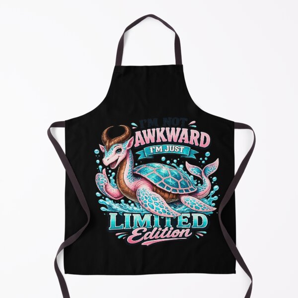 Item preview, Dragon Seaturtle - I'm Not Awkward, I'm just Limited Edition designed and sold by EMBERFLOWARTWORKS.
