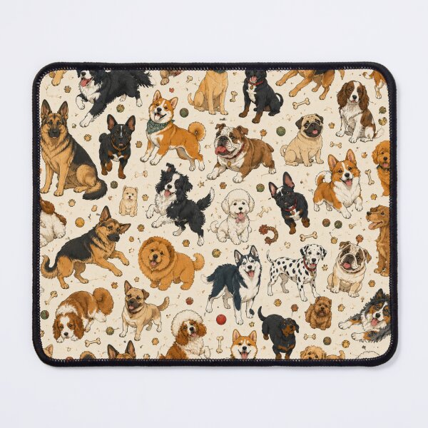 Item preview, Happy Dog Parade designed and sold by freeyurcho.