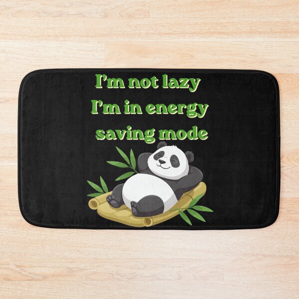 Item preview, I'm not lazy energy saving funny mode designed and sold by TheFrameVault.