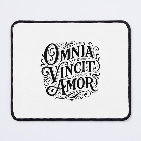 Item preview, Omnia Vincit Amor Latin Love Conquers All Quote designed and sold by AntiqueImages.