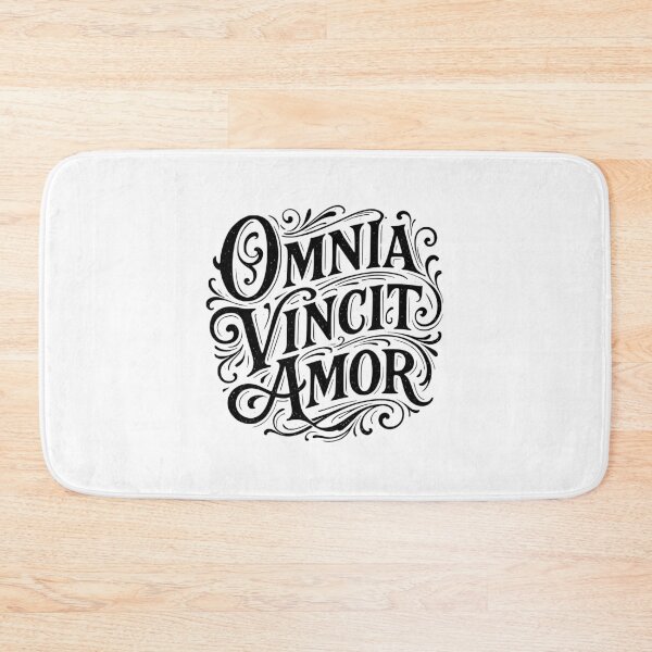 Item preview, Omnia Vincit Amor Latin Love Conquers All Quote designed and sold by AntiqueImages.