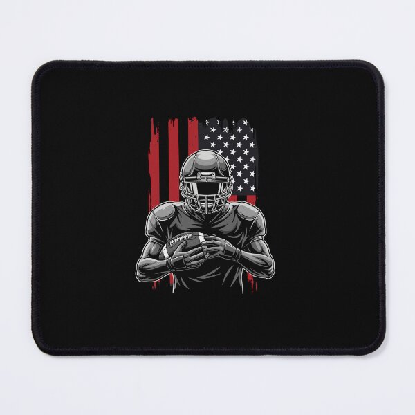 Item preview, American Football Player USA Flag Patriot Fan designed and sold by PopStars1993.