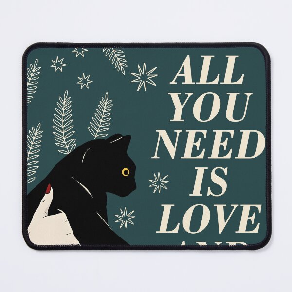 Item preview, Love and a Cat  designed and sold by PurrfectHome.