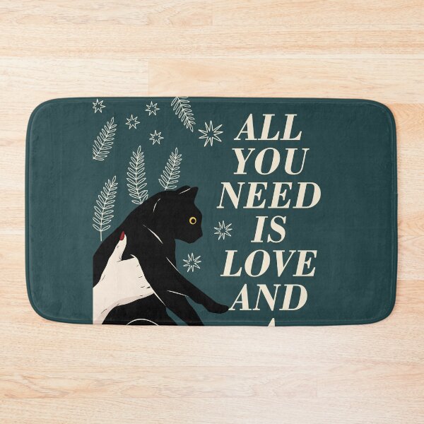 Item preview, Love and a Cat  designed and sold by PurrfectHome.