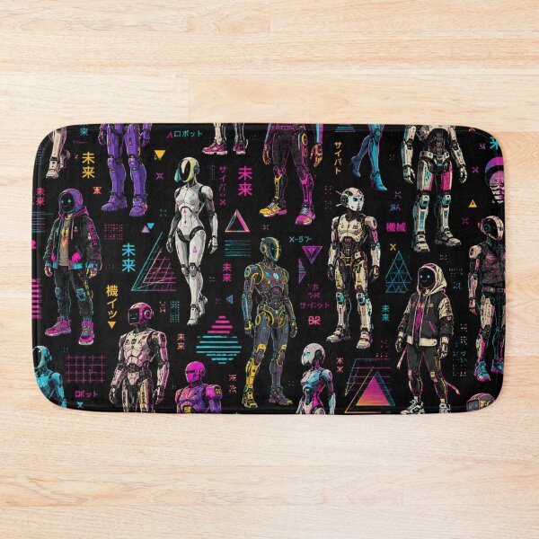 Item preview, Futuristic Humanoid Robot | AI Android Sci-Fi Tech Design designed and sold by TEEJAMBOREE.