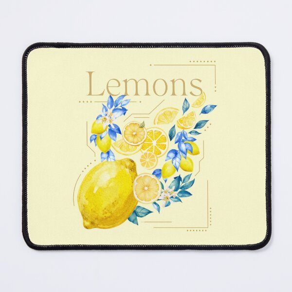 Item preview, Vintage Mediterranean Lemon and Citrus Botanical Illustrative Design for essential t-shirts and other apparel designed and sold by MKTreasures.