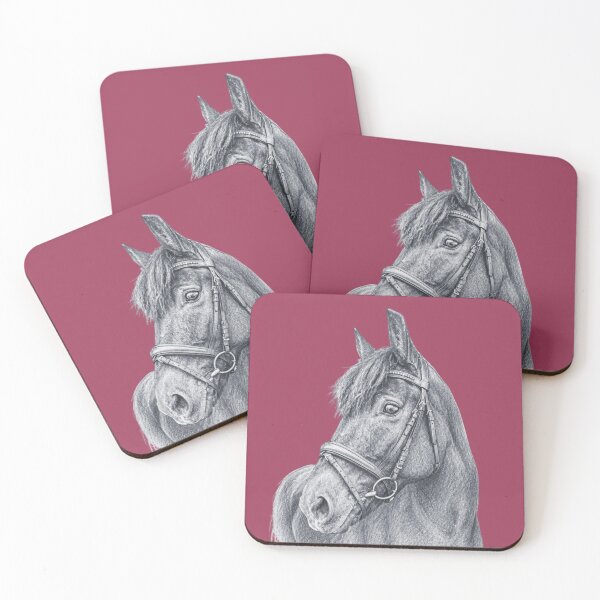 Item preview, Horse Portrait Pencil Drawing designed and sold by 3Hoofprints.