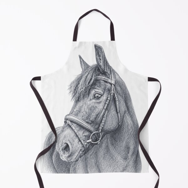 Item preview, Horse Portrait Pencil Drawing designed and sold by 3Hoofprints.