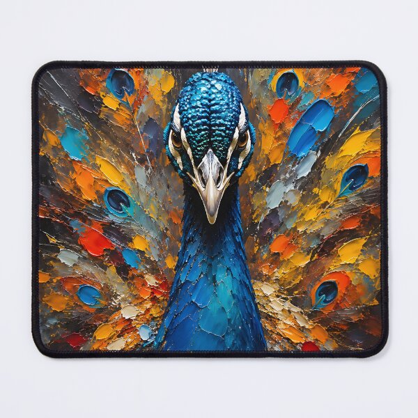 Item preview, Colorful Peacock Wall Art – Vibrant Exotic Bird Decor for Peacock Lovers designed and sold by DimoraGutyz.