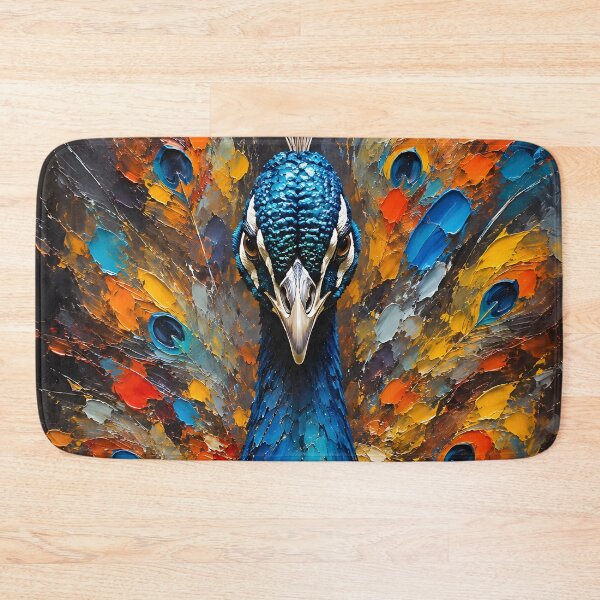 Item preview, Colorful Peacock Wall Art – Vibrant Exotic Bird Decor for Peacock Lovers designed and sold by DimoraGutyz.