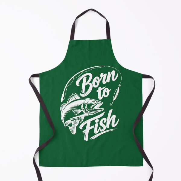 Item preview, Born to Fish – Vintage Angler Catch Artwork designed and sold by DesignHouse07.
