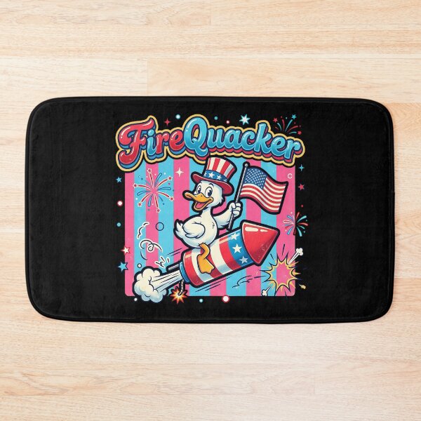 Item preview, FireQuacker Patriotic 4th Of July designed and sold by EfiKrios.