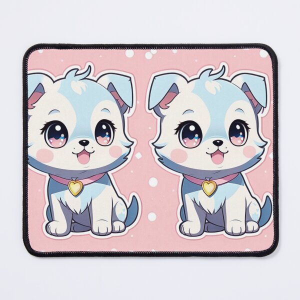 Item preview, Art - Adorable Puppy, Kawaii Aesthetic and Japanese Pop Culture designed and sold by AnimeShin.
