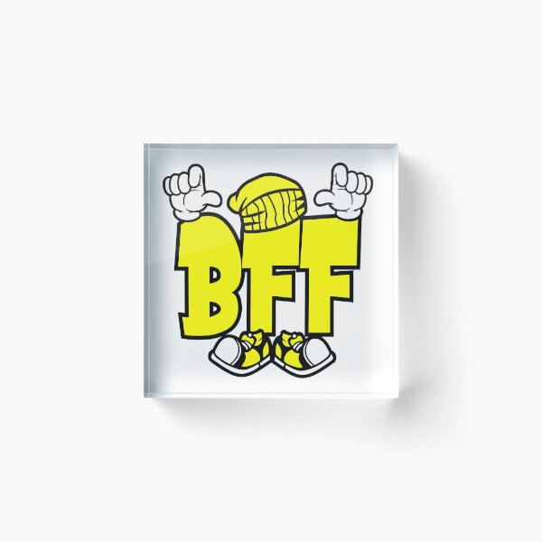 Item preview, BFF - ICONIC Cartoon Character Bold Retro designed and sold by NFTWords.