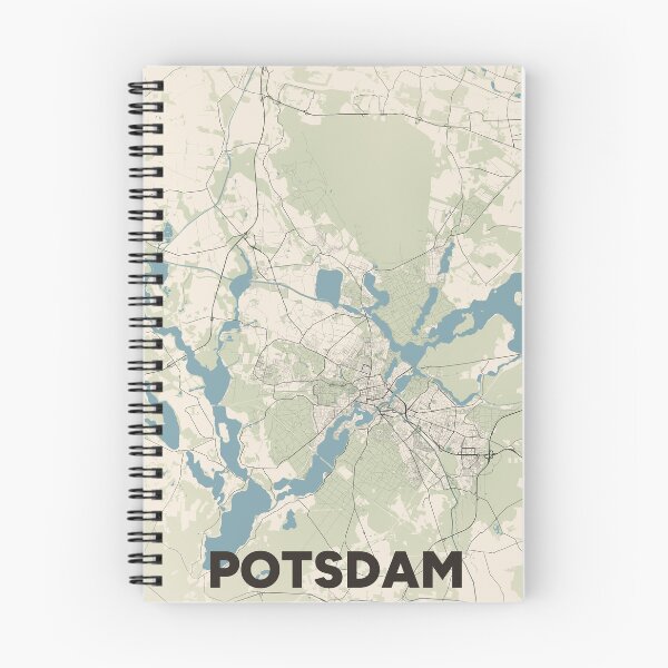Item preview, Potsdam Map designed and sold by MapsNerd.