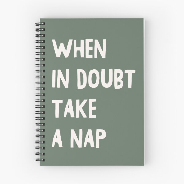 Item preview, When in doubt take a nap designed and sold by DirtyAngelFace Shop.