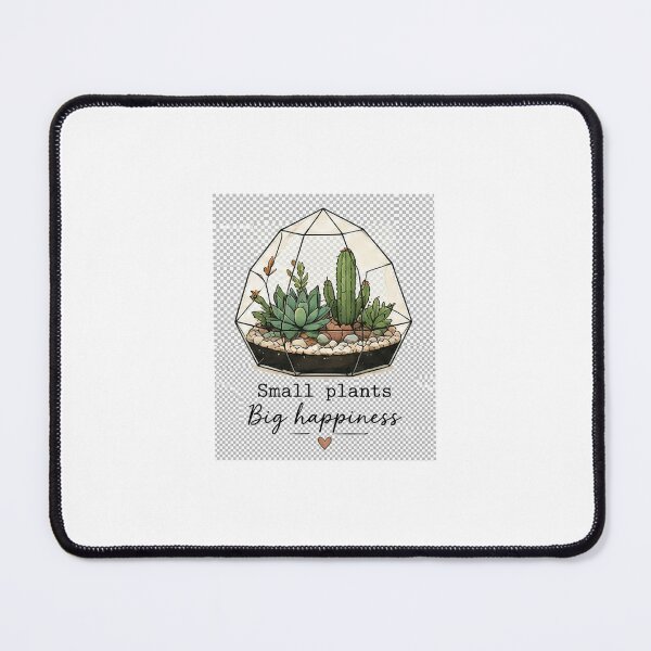 Item preview, Small Plants Big Happiness | Terrarium Design designed and sold by Sara-Ai.