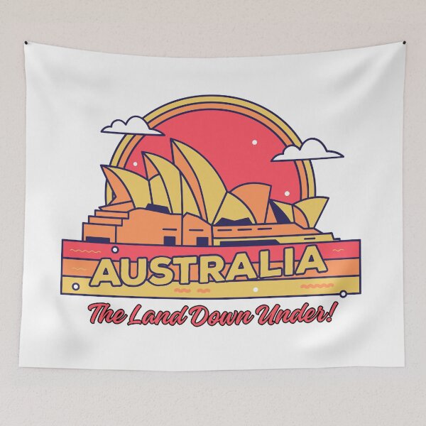 Item preview, Australia Land Down Under designed and sold by Dimensionality.