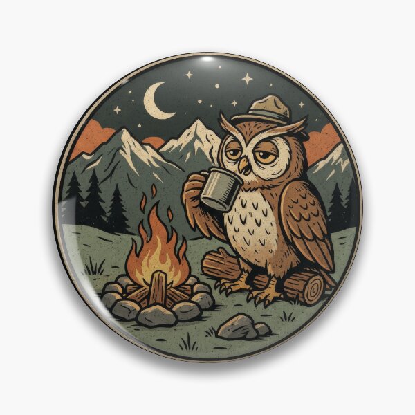 Item preview, Night Owl Adventures, I hate Morning Hike Outdoor tshirt designed and sold by RustyGhostWear.
