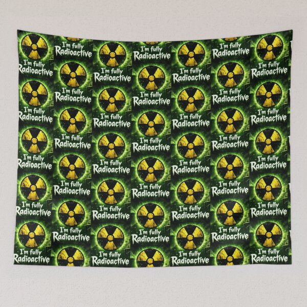 Aperçu de l'œuvre Sciences radioactives STEM Je suis entièrement radioactif créée et vendue par Genius Geek.