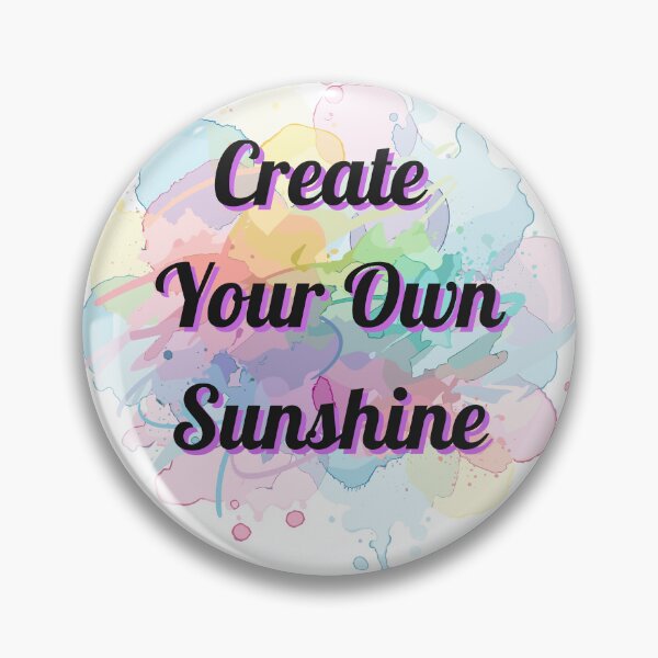 Item preview, Create Your Own Sunshine Floral Watercolor Art designed and sold by TheFrameVault.