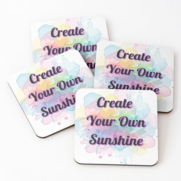 Item preview, Create Your Own Sunshine Floral Watercolor Art designed and sold by TheFrameVault.