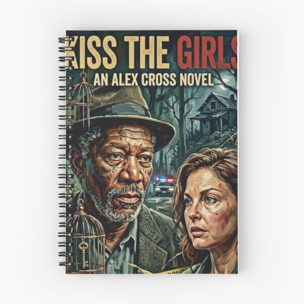 Item preview, Kiss the Girls Retro Psychological Crime Thriller Detective Tribute Art Movie Poster designed and sold by Art's Diner.