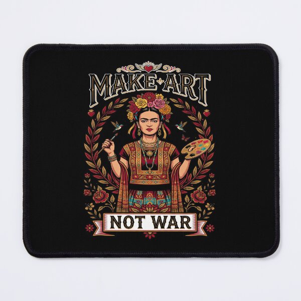 Item preview,  Make Art Not War Frida Kahlo   designed and sold by TeeARTHY.