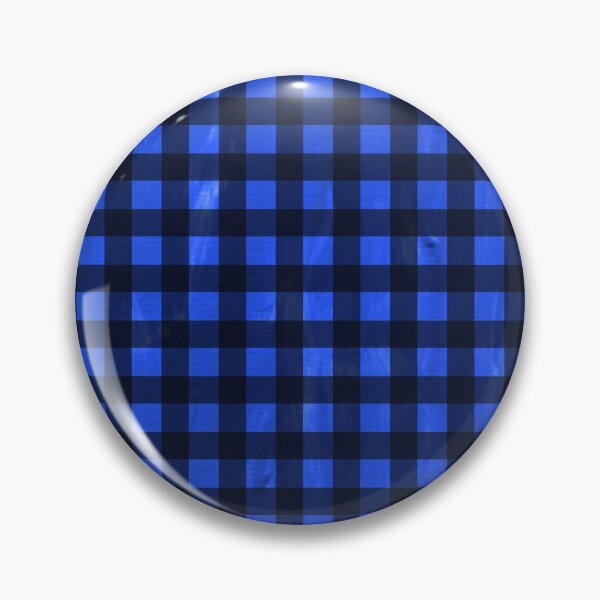 Item preview, Blue and Black Gingham Plaid Pattern designed and sold by Articora.