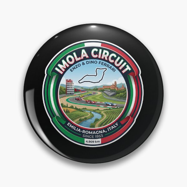 Item preview, Imola Circuit Racing Heritage Through Emilia Romagna designed and sold by enzoade.
