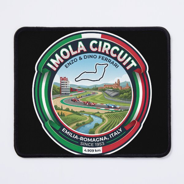 Item preview, Imola Circuit Racing Heritage Through Emilia Romagna designed and sold by enzoade.