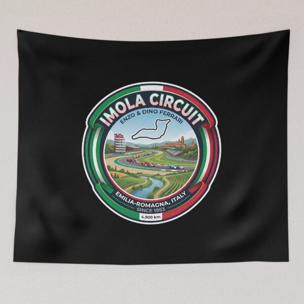 Item preview, Imola Circuit Racing Heritage Through Emilia Romagna designed and sold by enzoade.