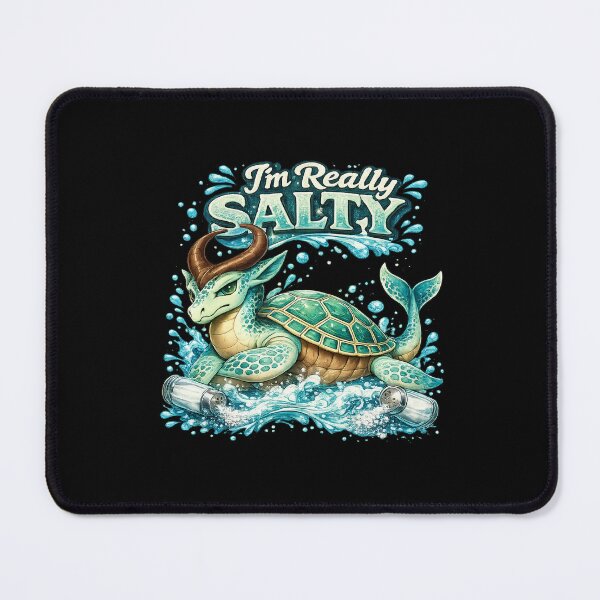 Item preview, Dragon Seaturtle - I'm Really Salty designed and sold by EMBERFLOWARTWORKS.