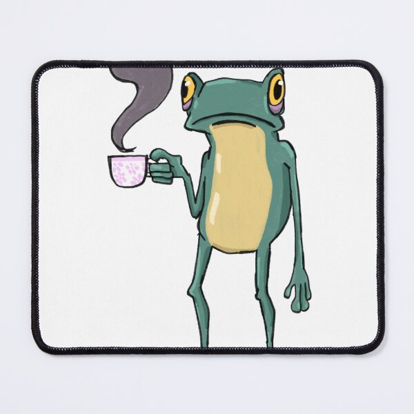 Item preview, Sad Frog with Tea designed and sold by Savvique.
