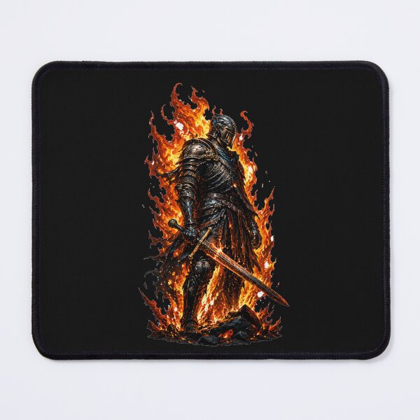 Item preview, Flaming Dark Fantasy Knight designed and sold by -DEEWOLF-.