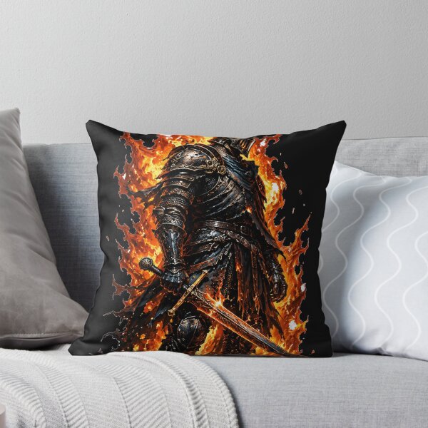 Item preview, Flaming Dark Fantasy Knight designed and sold by -DEEWOLF-.