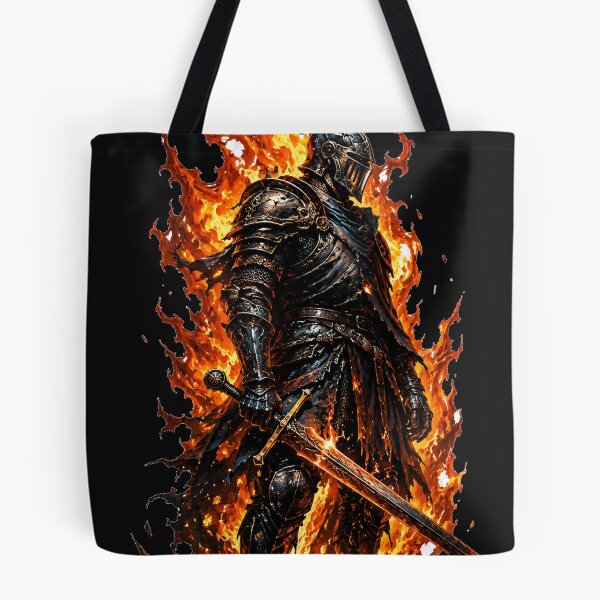 Item preview, Flaming Dark Fantasy Knight designed and sold by -DEEWOLF-.