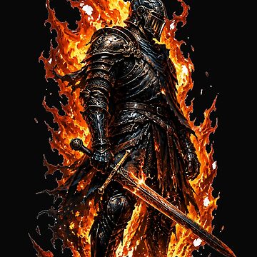 Vorschaubild zum Design Flammender Ritter der dunklen Fantasy von -DEEWOLF-