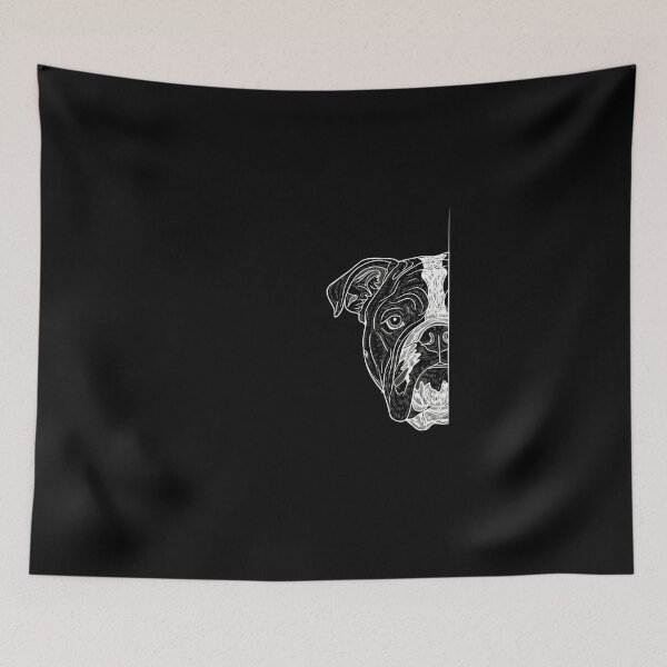 Item preview, Peeking Bulldog Dog Lover Bulldog Owner designed and sold by PopStars1993.