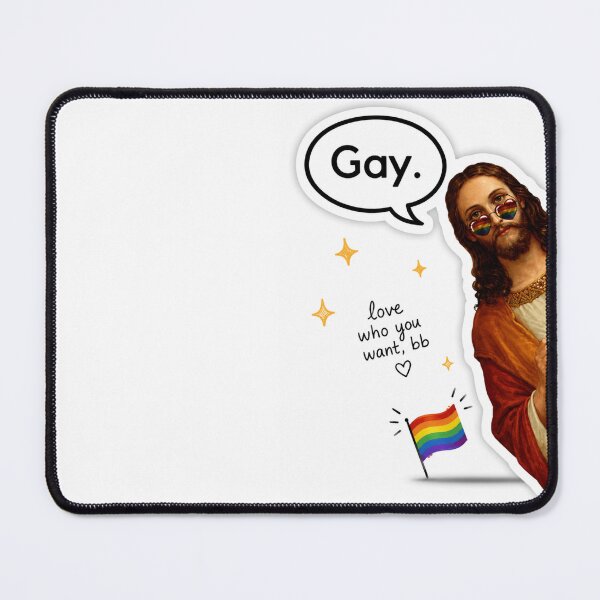 Item preview, Gay Jesus designed and sold by PatternFly.