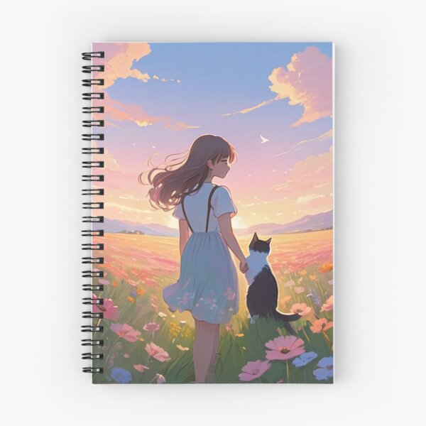 Item preview, Art - Anime Scene, Contemplative Twilight Moment designed and sold by AnimeShin.