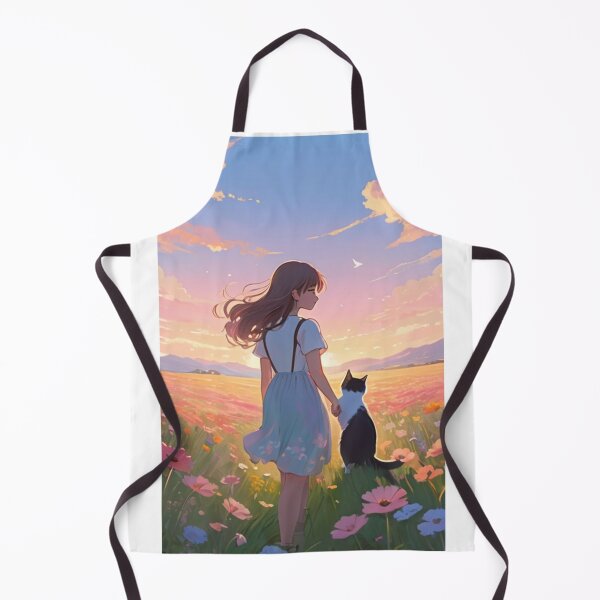 Item preview, Art - Anime Scene, Contemplative Twilight Moment designed and sold by AnimeShin.