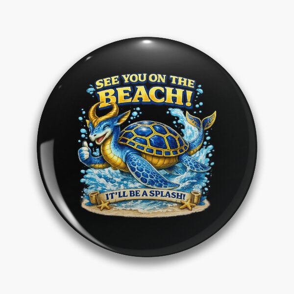 Item preview, Dragon Seaturtle - See you on the Beach! It'll Be A Splash! designed and sold by EMBERFLOWARTWORKS.