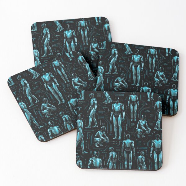 Item preview, Futuristic Humanoid Robot | AI Android Sci-Fi Tech Design designed and sold by TEEJAMBOREE.